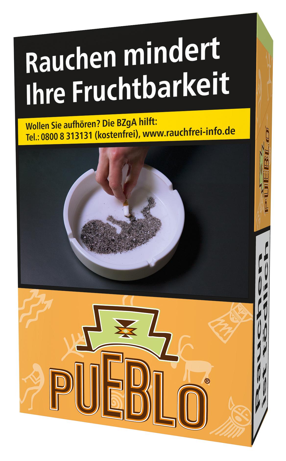 Pueblo Zigaretten Orange 1 Packung 20 Stück