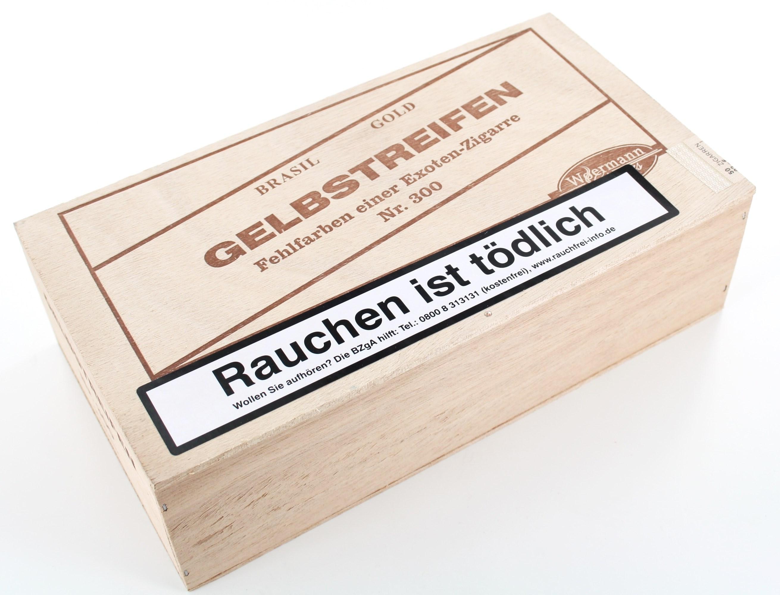 Gelbstreifen Zigarren Nr. 300 1 Packung 50 Stück