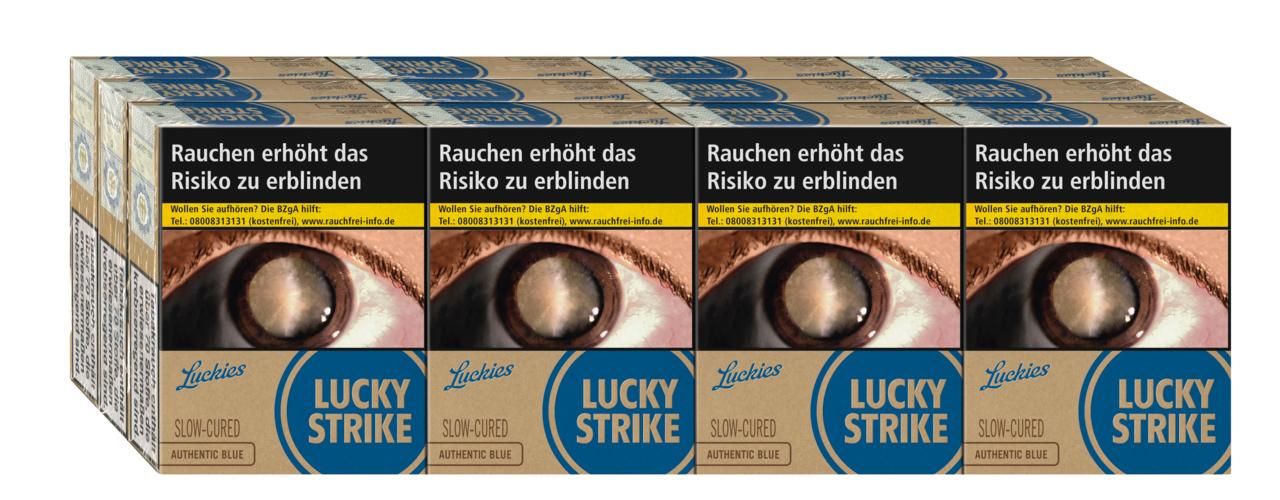 Lucky Strike Zigaretten Authentic Blue XXL 1 Stange