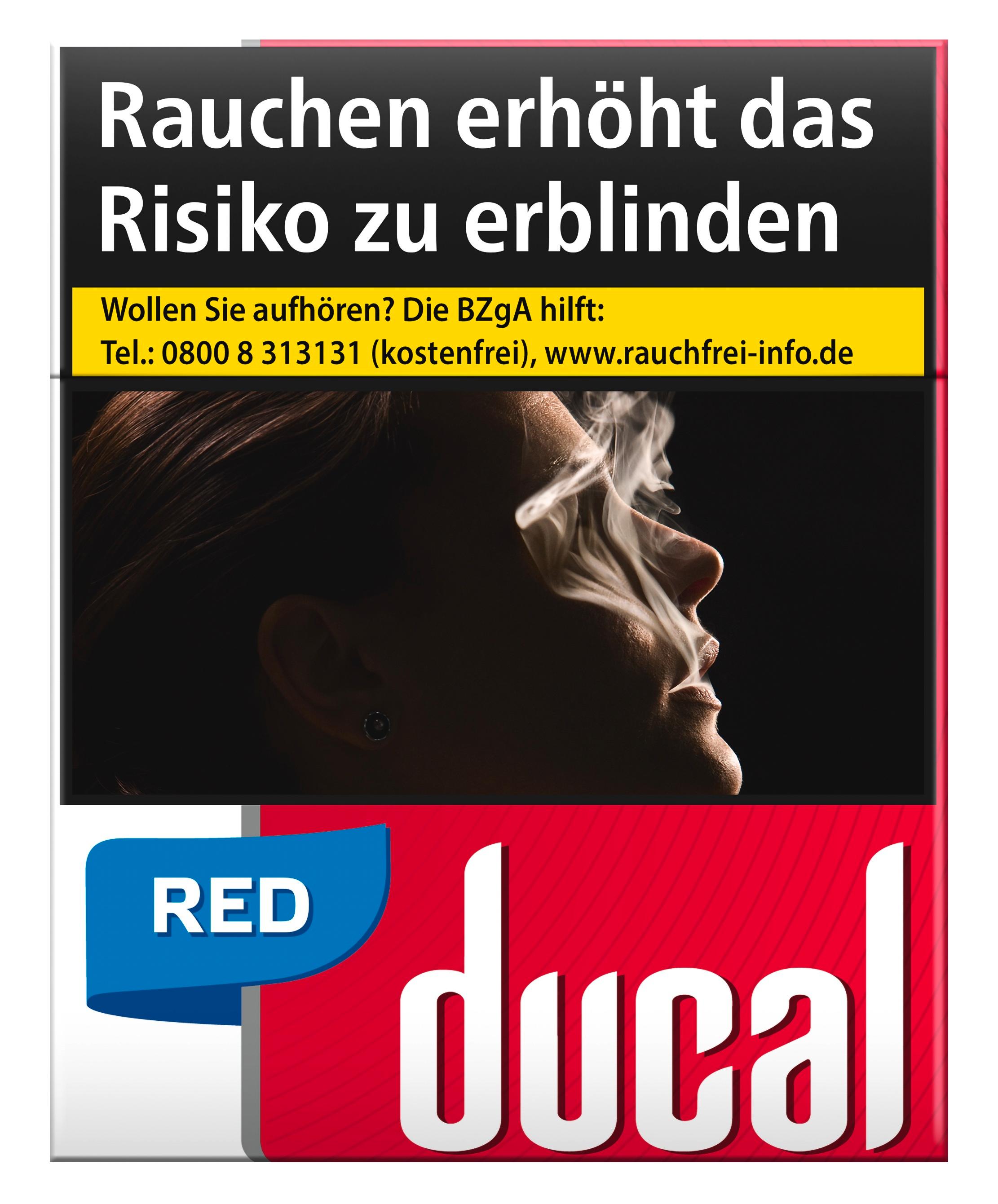 Ducal Zigaretten Red XL 1 Packung 25 Stück