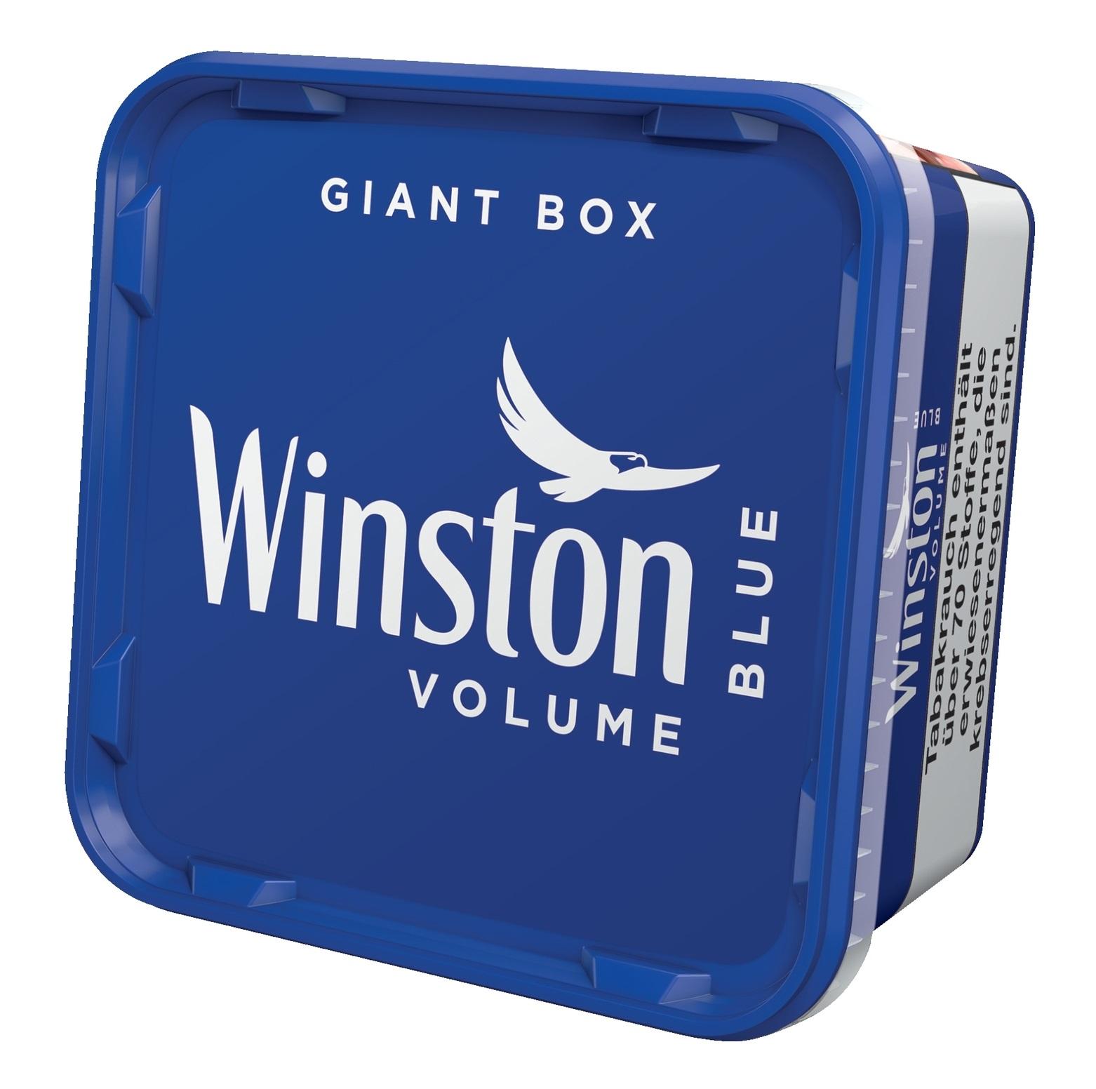 Winston Blue Volumentabak Giant Box 1 Eimer 155 Gramm