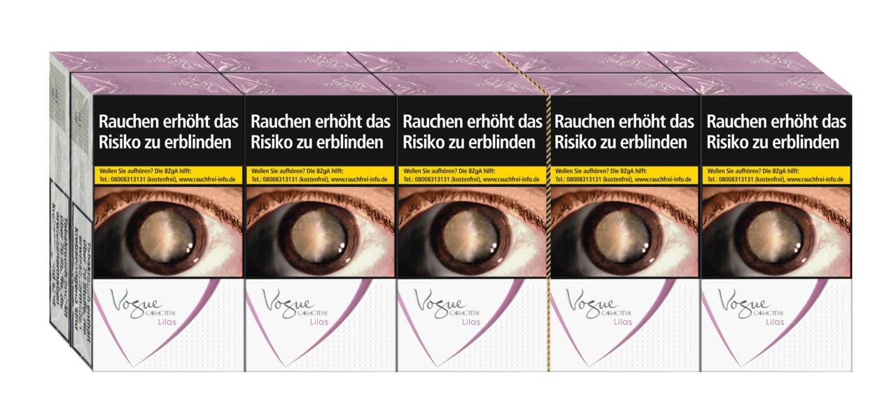 Vogue Zigaretten Caractere Lilas 1 Stange