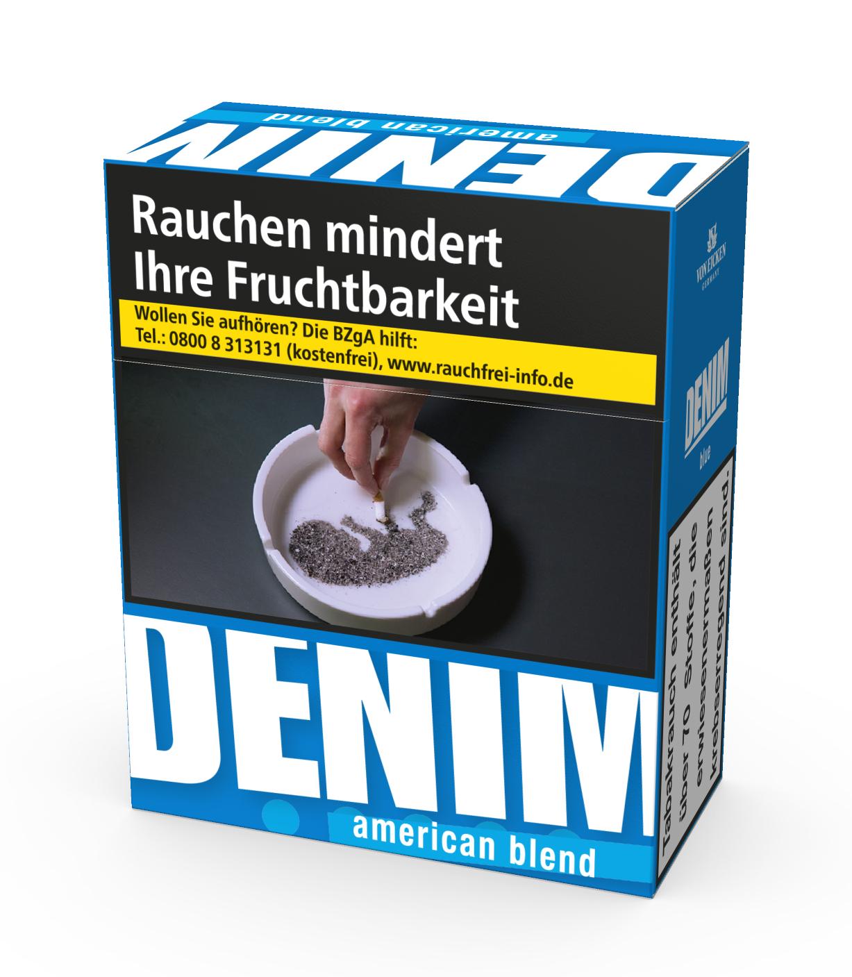 Denim Blue 3XL Zigaretten 1 Stange 4x40 Stück