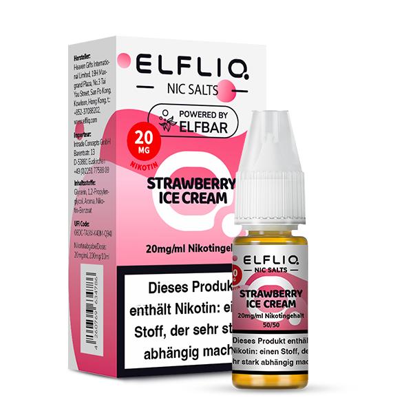 ELFLIQ by Elfbar Strawberry Ice Cream 20mg 1 Packung