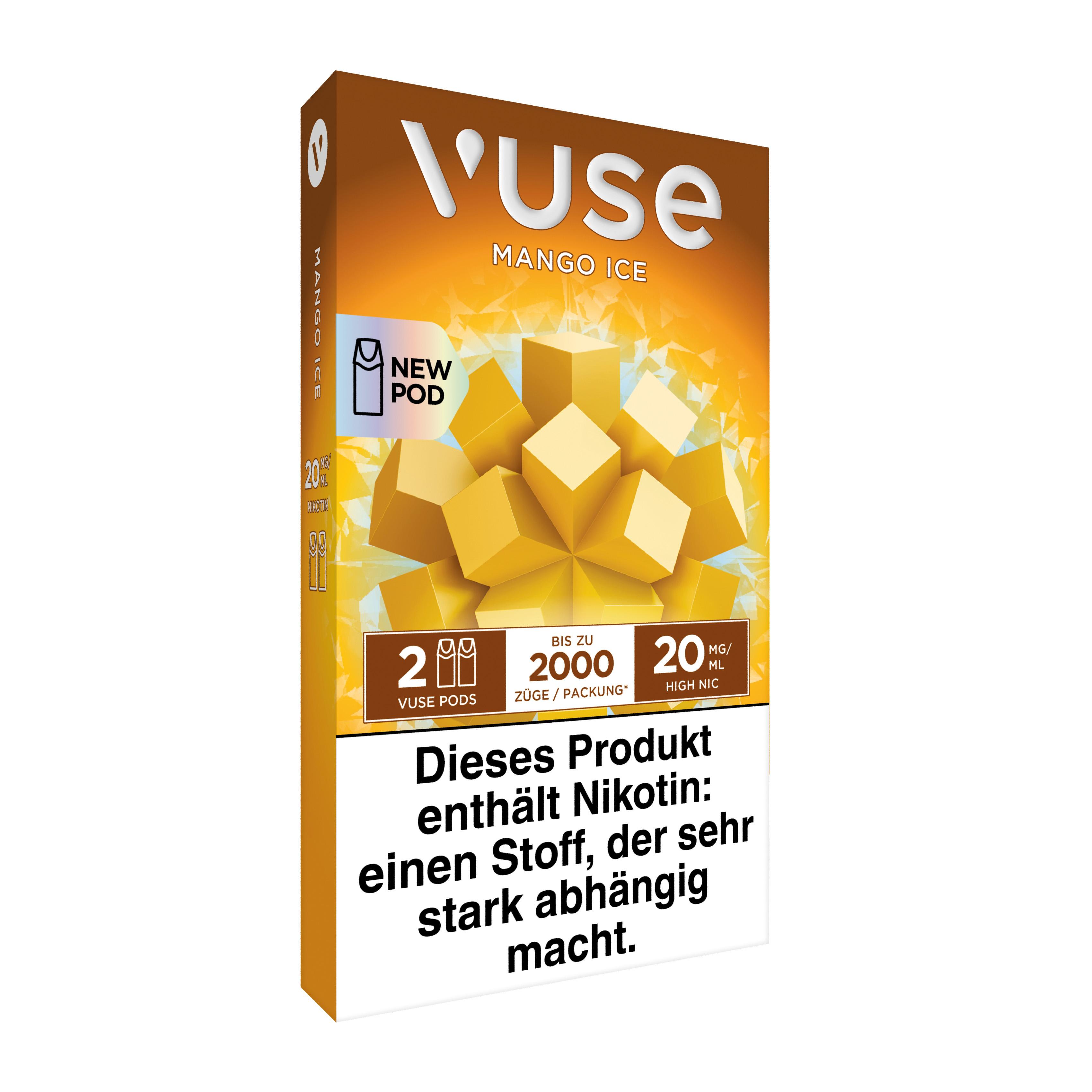 Vuse Pod Mango Ice 20mg  1 Packung 2 Stück