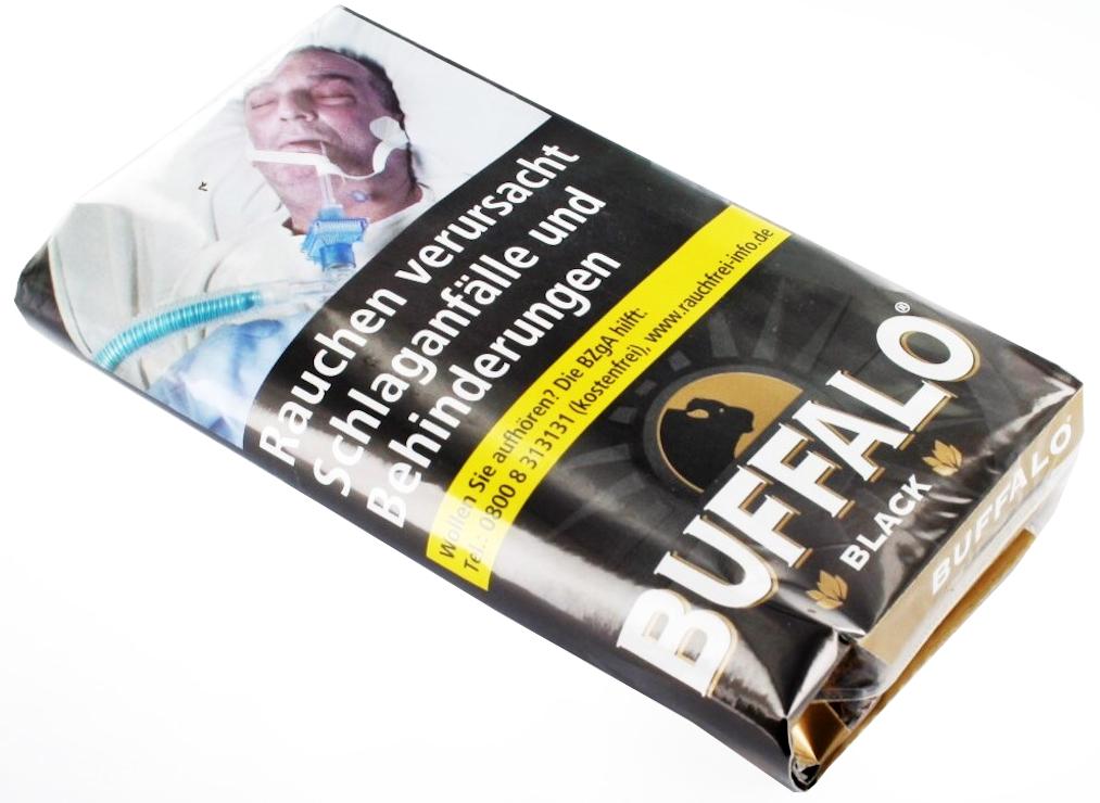Buffalo Zigarettentabak Black 1 Gebinde 10x40 Gramm