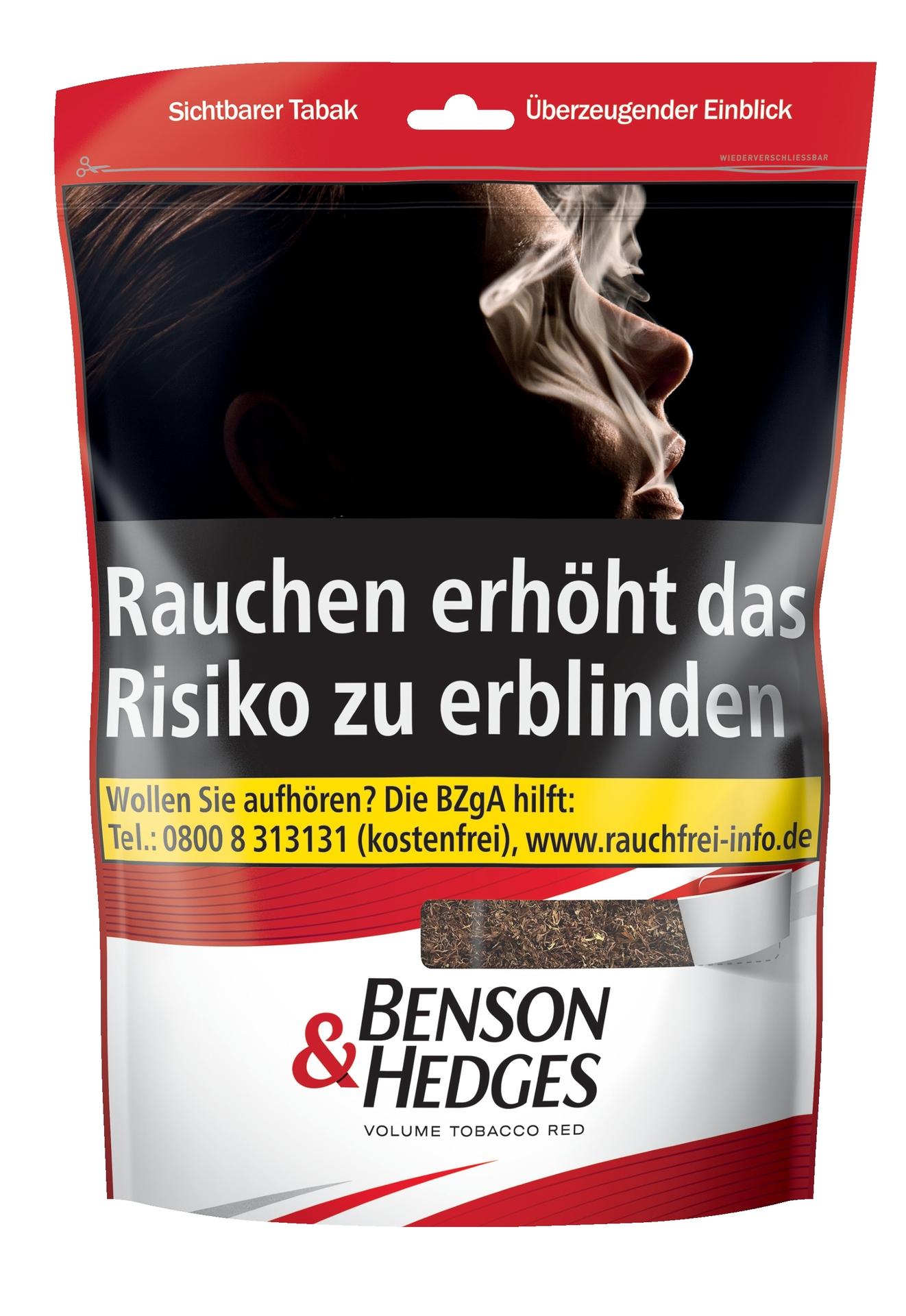 Benson & Hedges Volumentabak Red Giga Box  1 Eimer 160 Gramm