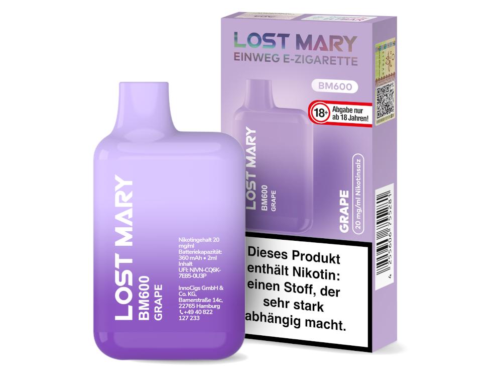 Lost Mary by Elf Bar Grape 1 Packung 1 Stück