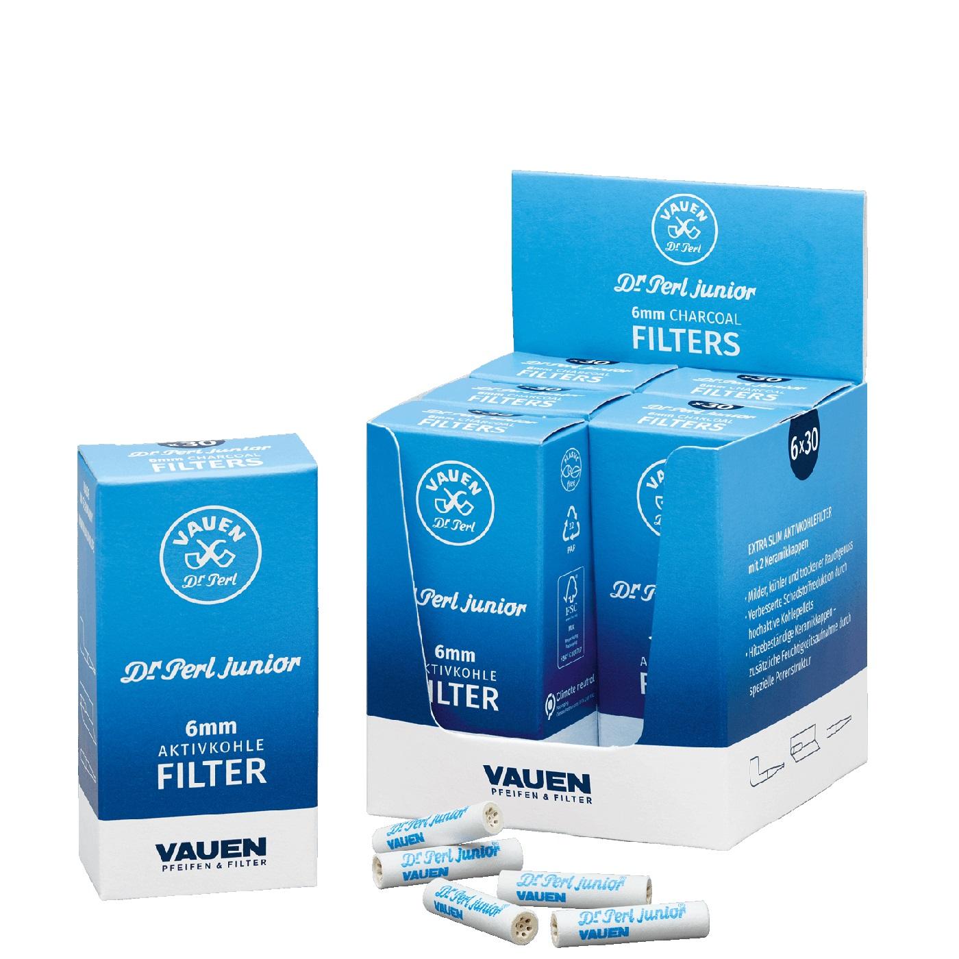 Dr. Perl Junior Pfeifenfilter 1 Packung