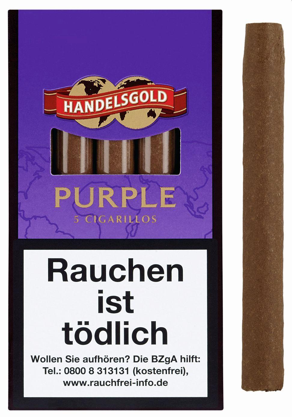 Handelsgold Zigarillos Purple 1 Packung