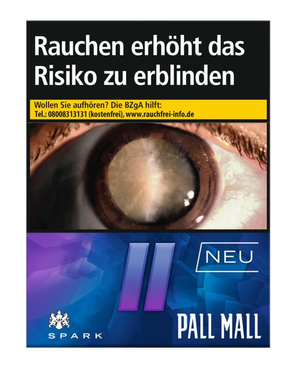 Pall Mall Spark Filterzigaretten, 27er Packung der Marke Pall Mall.