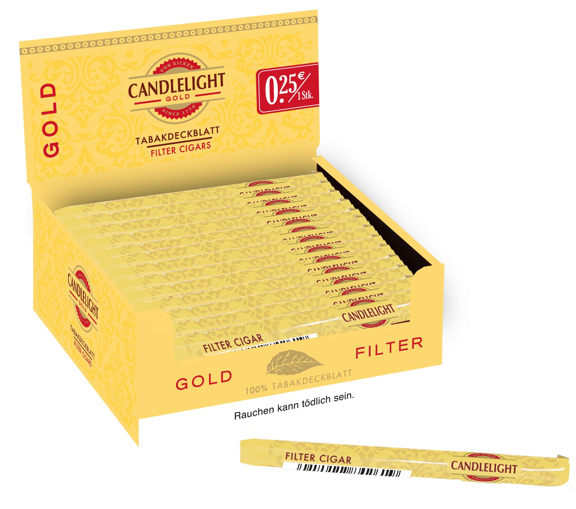 Candlelight Filter Zigarillos Vanilla 1 Packung