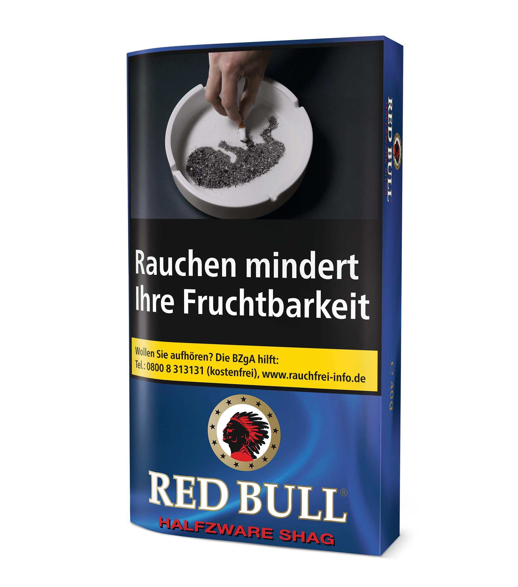 Red Bull Zigarettentabak Halfzware Shag 1 Stange