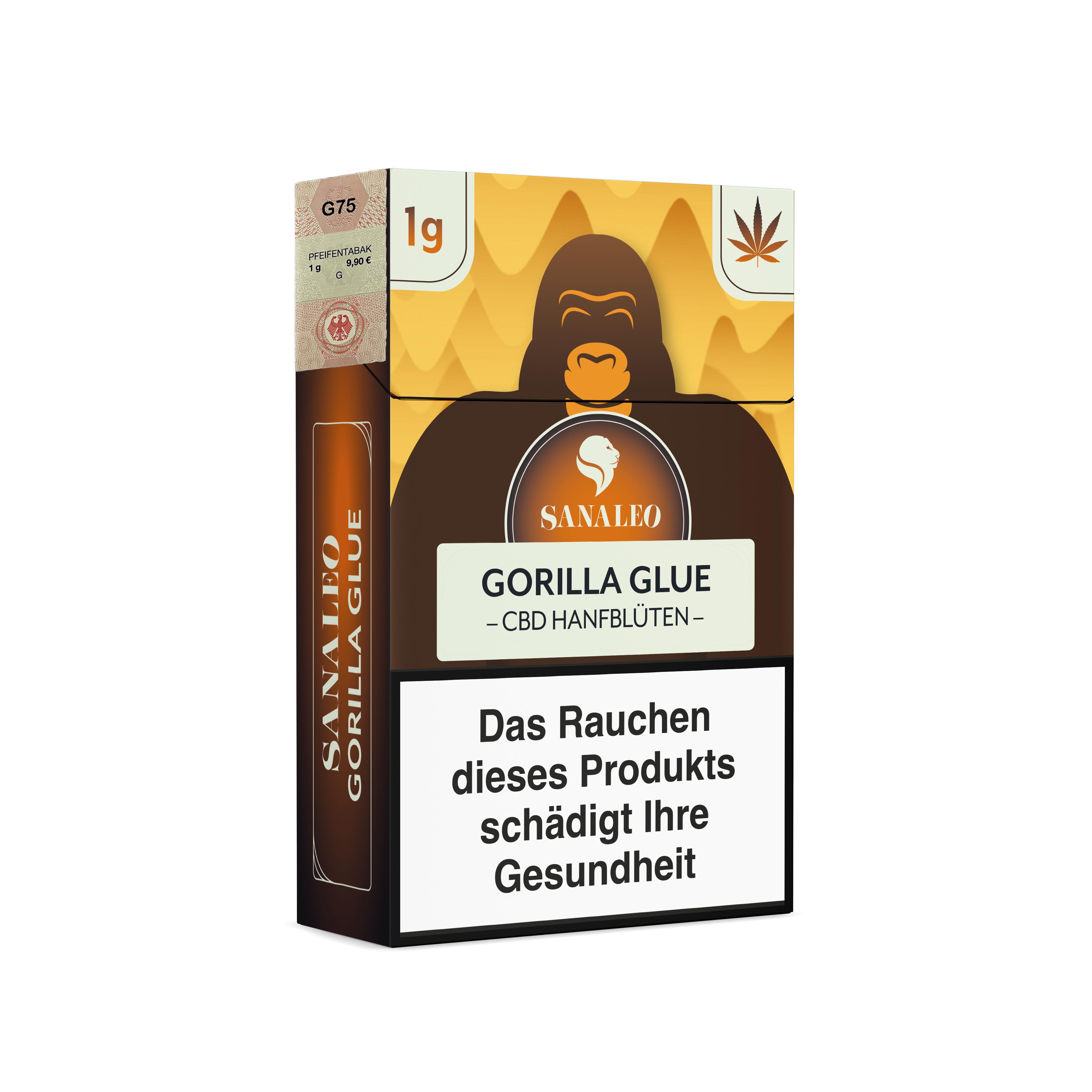 CBD-Blüten Gorilla Glue 1g 0,0% THC