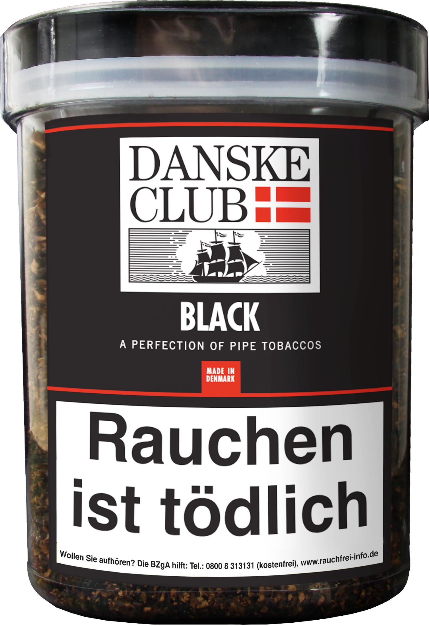 Danske Club Pfeifentabak Black 1 Dose 500 Gramm