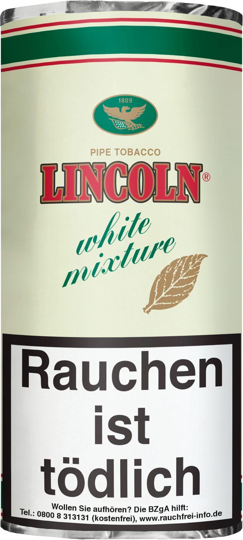 Lincoln Pfeifentabak White Mixture 1 Packung