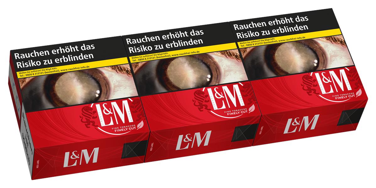 L&M Red 7XL Zigaretten von L&M in 3 Packungen á 60 Stück.