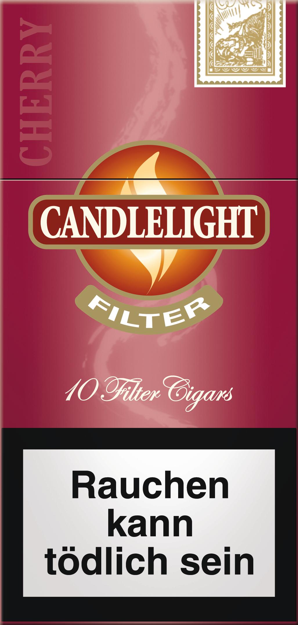 Candlelight Filter Zigarillos Cherry 1 Stange