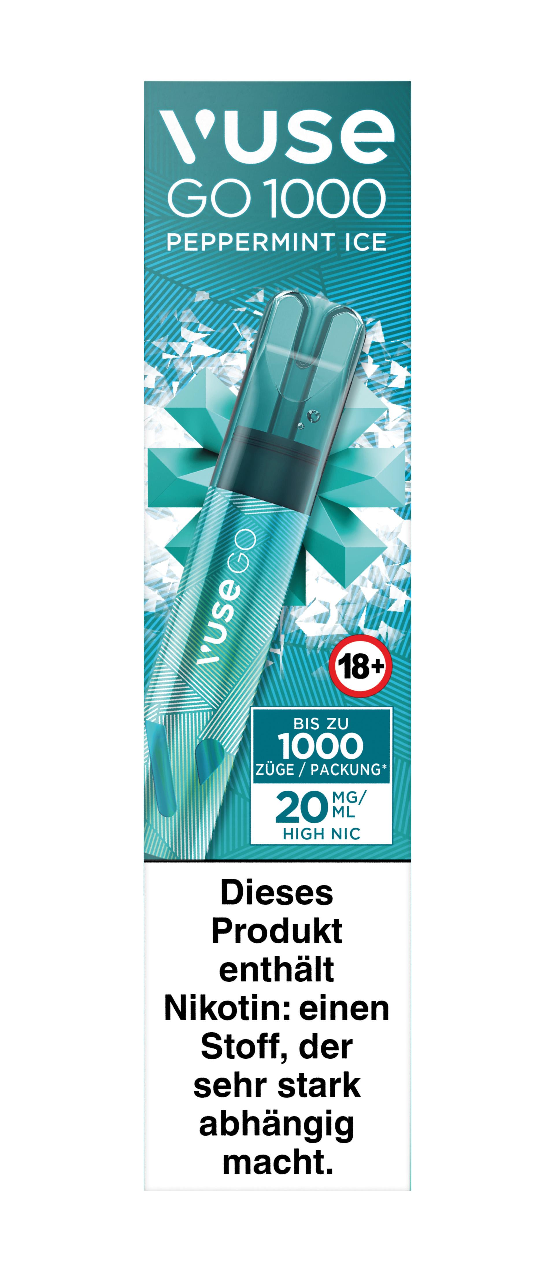 Vuse Go 1000 Peppermint Ice 1 Packung