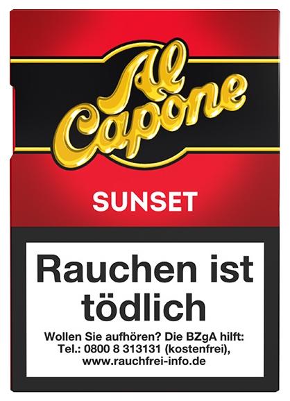 Al Capone Pocket Sunset Filter Zigarillos 1 Stange 10x18 Stück