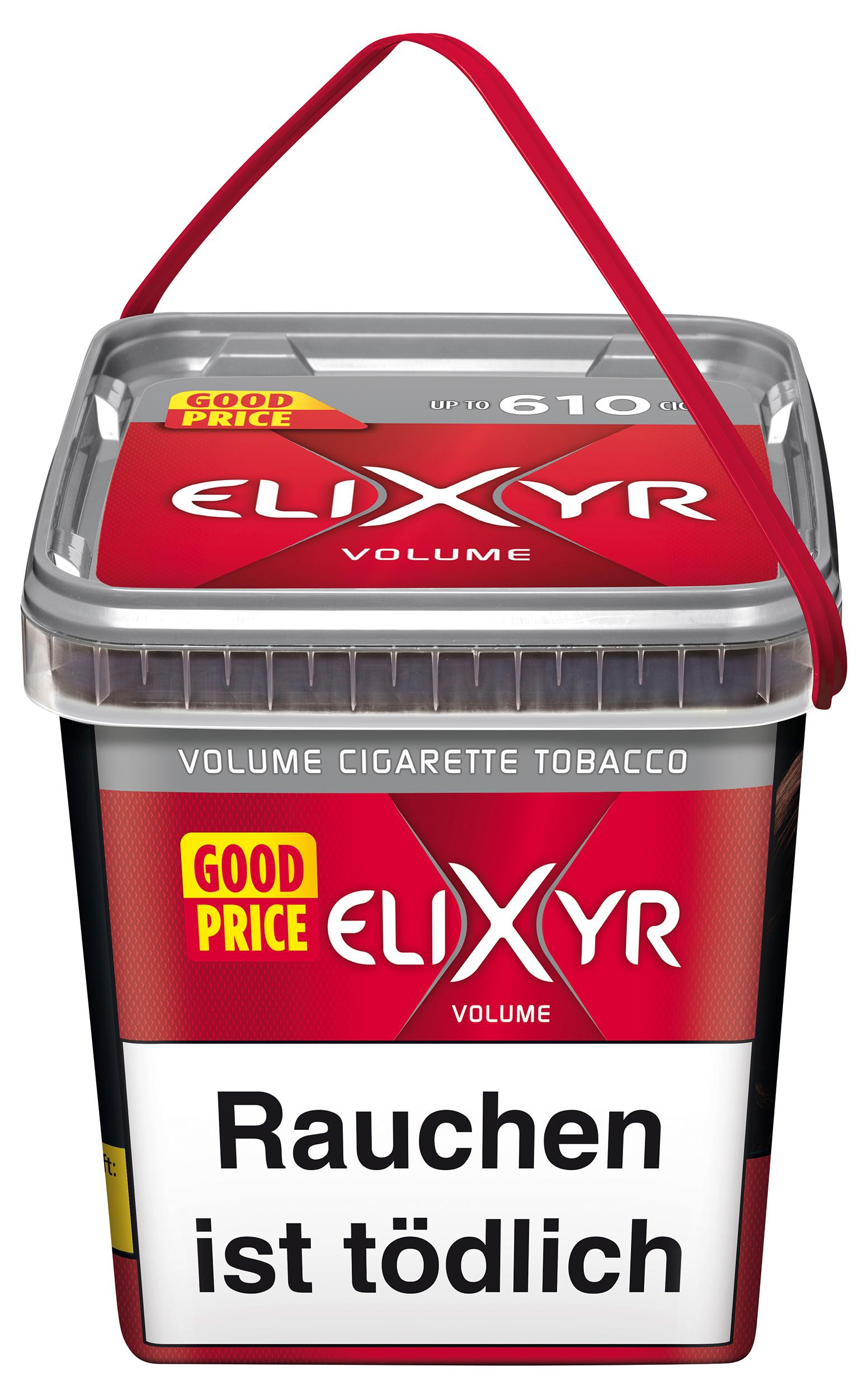 Elixyr Volumentabak Red 1 Eimer