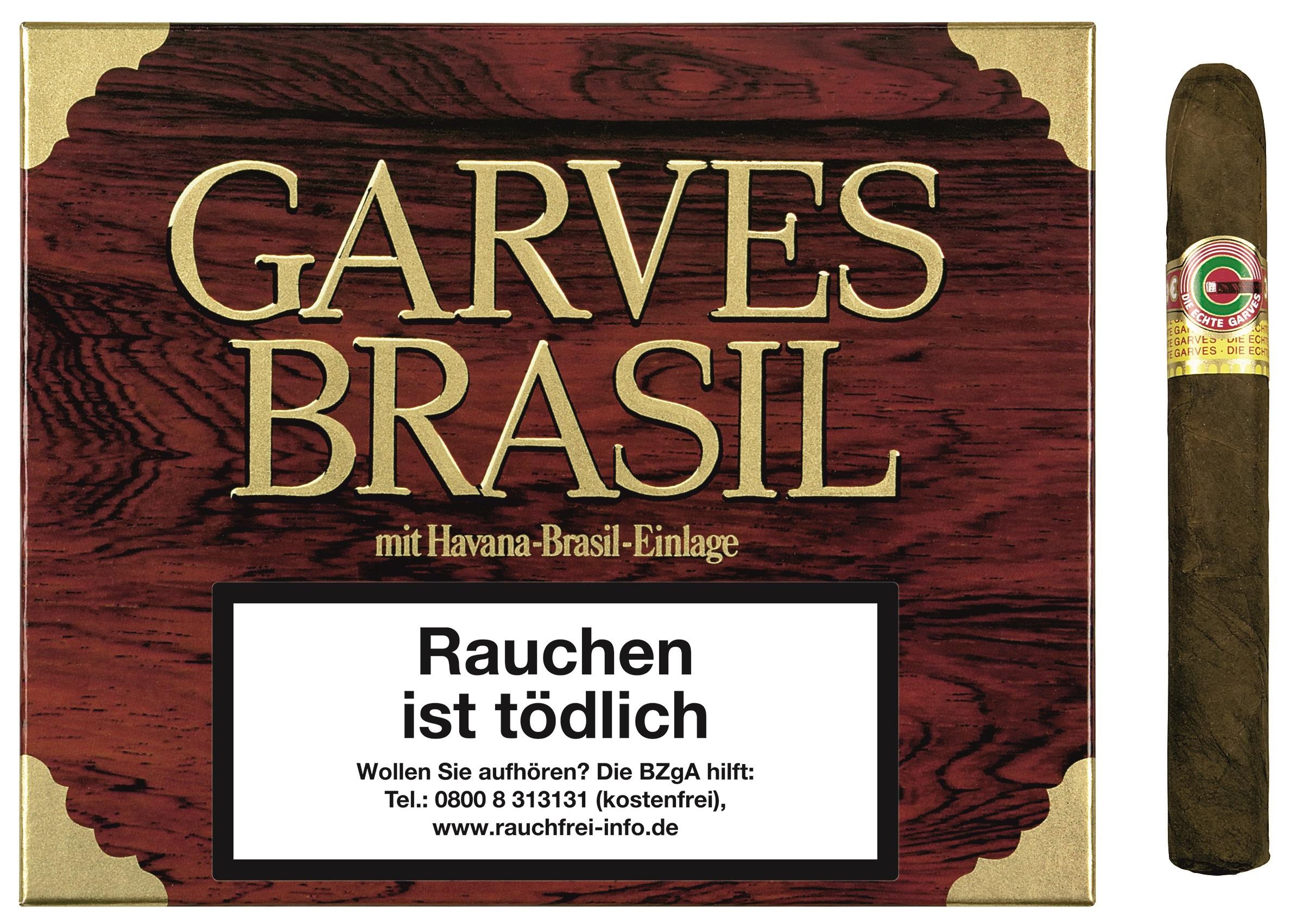 Garves Brasil Zigarren Coronas Mahagoni No. 904 1 Packung