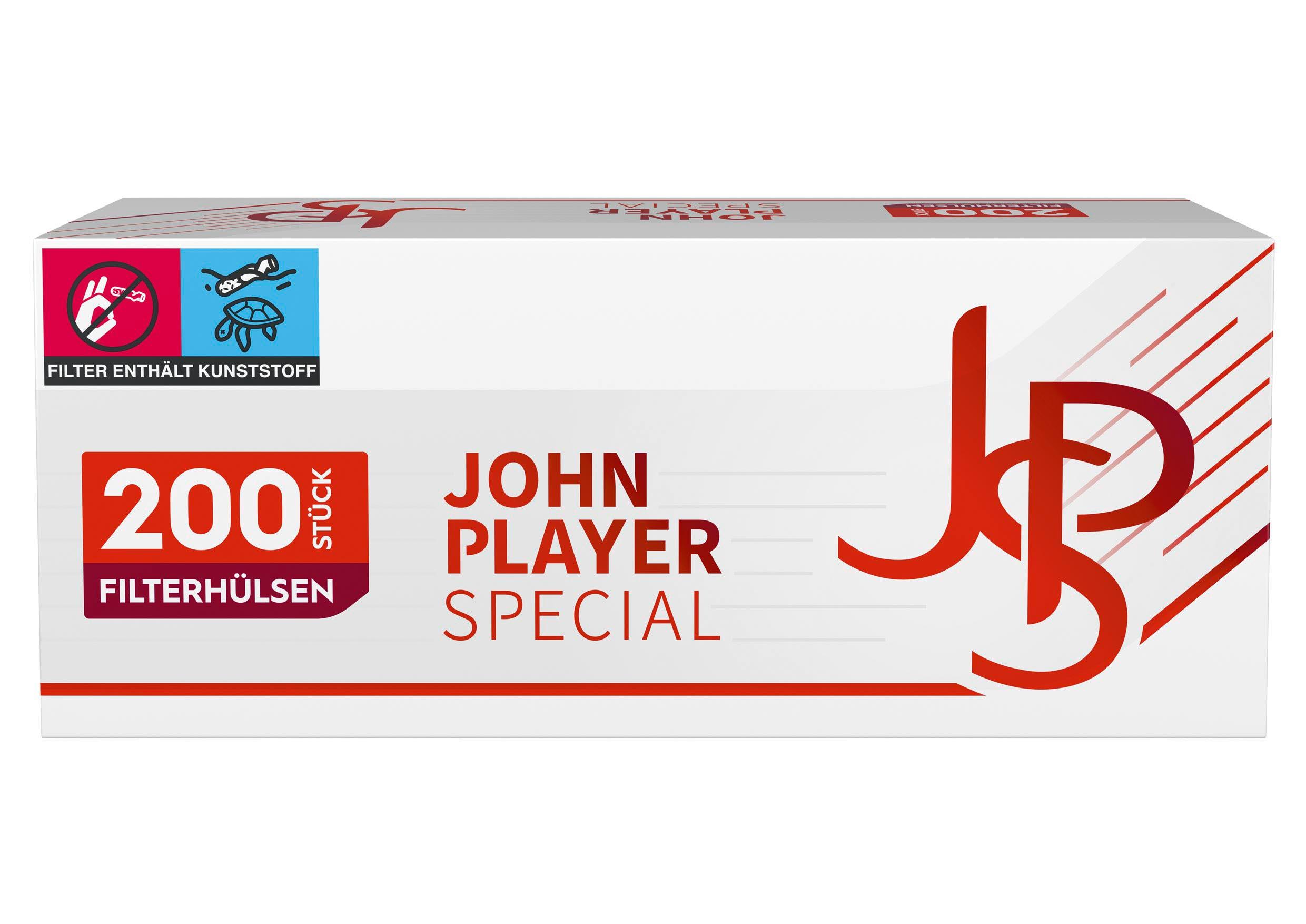JPS Red Filterhülsen 1 Packung 200 Stück