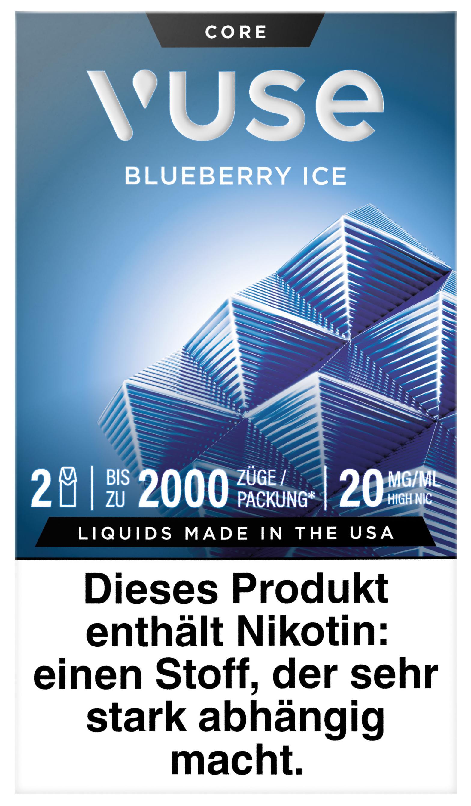 Vuse Pod Blueberry Ice 20mg 1 Packung 2 Stück