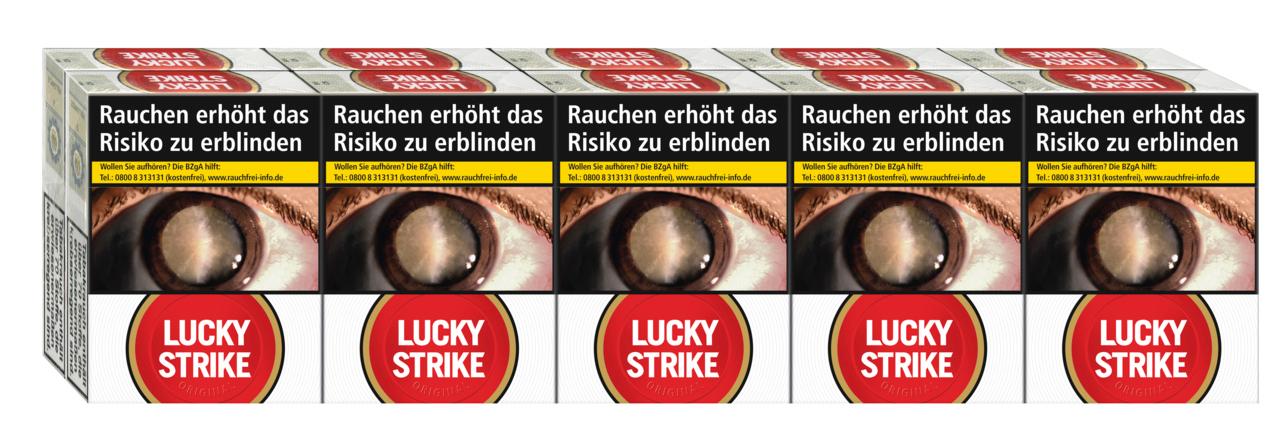 Lucky Strike Zigaretten Red XXL 1 Stange