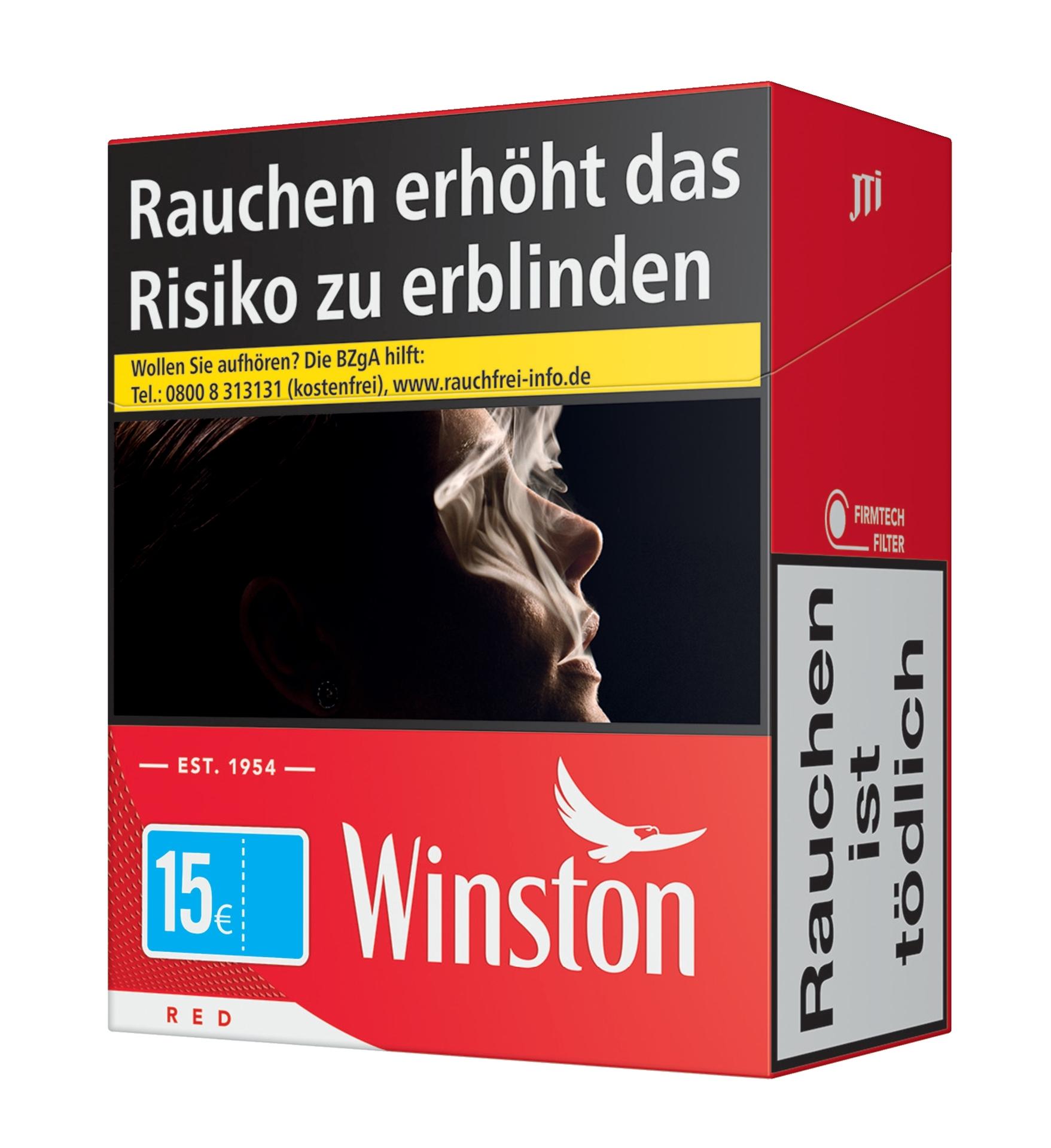 Winston Red Zigaretten 5XL 1 Packung