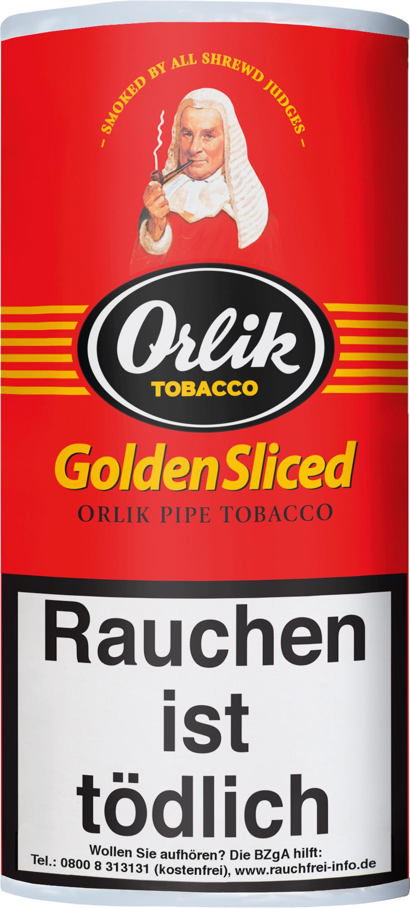 Orlik Pfeifentabak Golden Sliced 1 Packung 50 Gramm