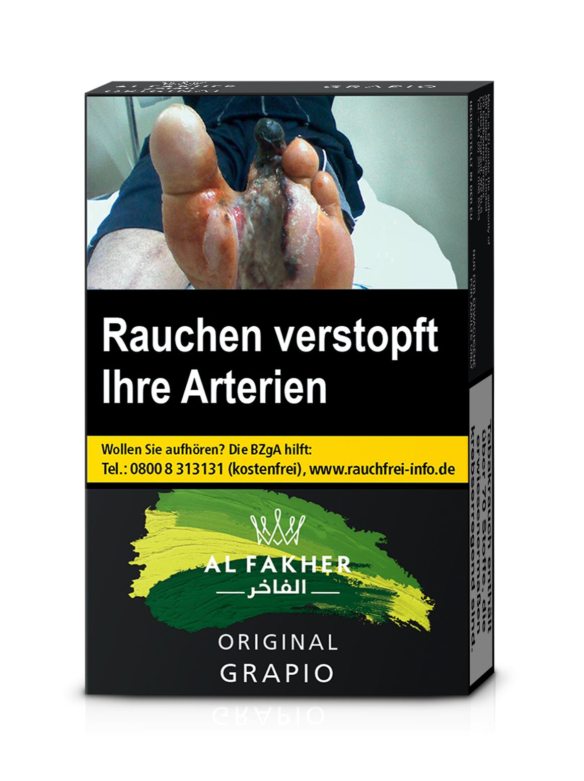 Al Fakher Grapio-Traube 1 Packung