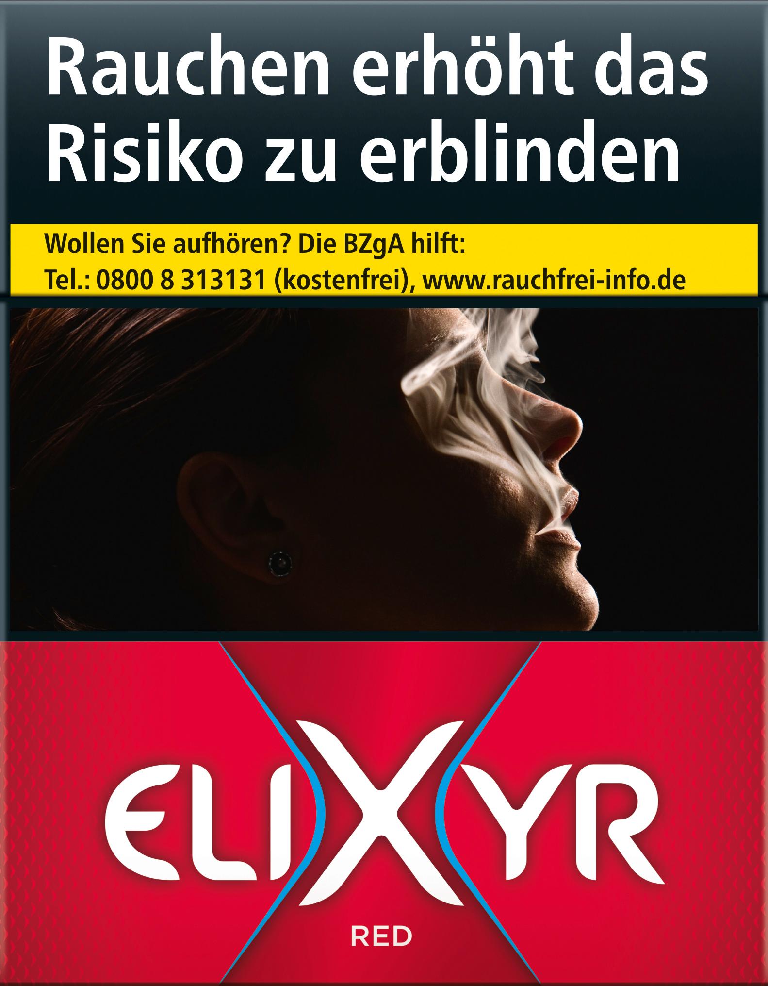 Elixyr Red XL Zigaretten 1 Stange 8x23 Stück