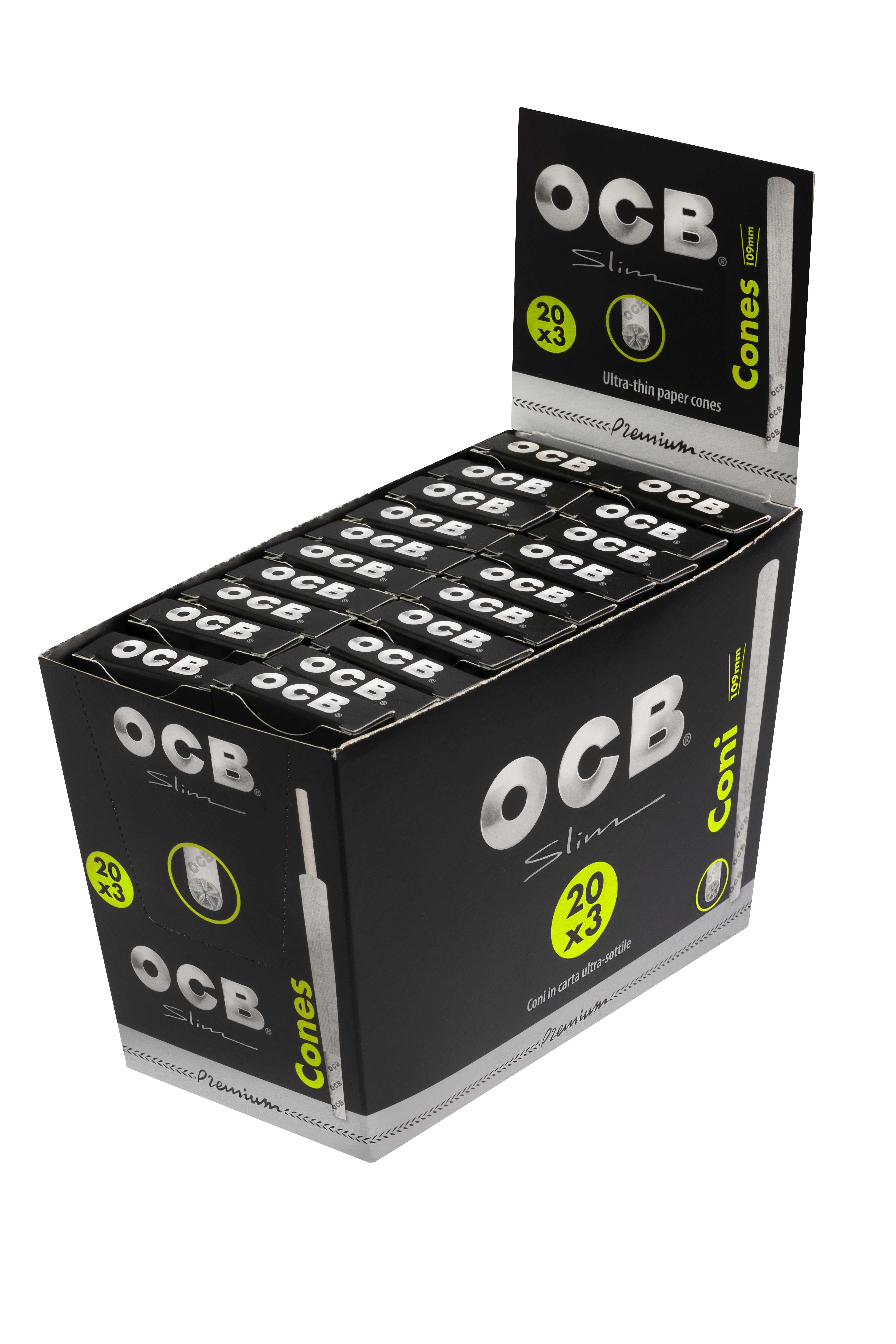 OCB Slim Cones 1 Stange 20x3 Stück