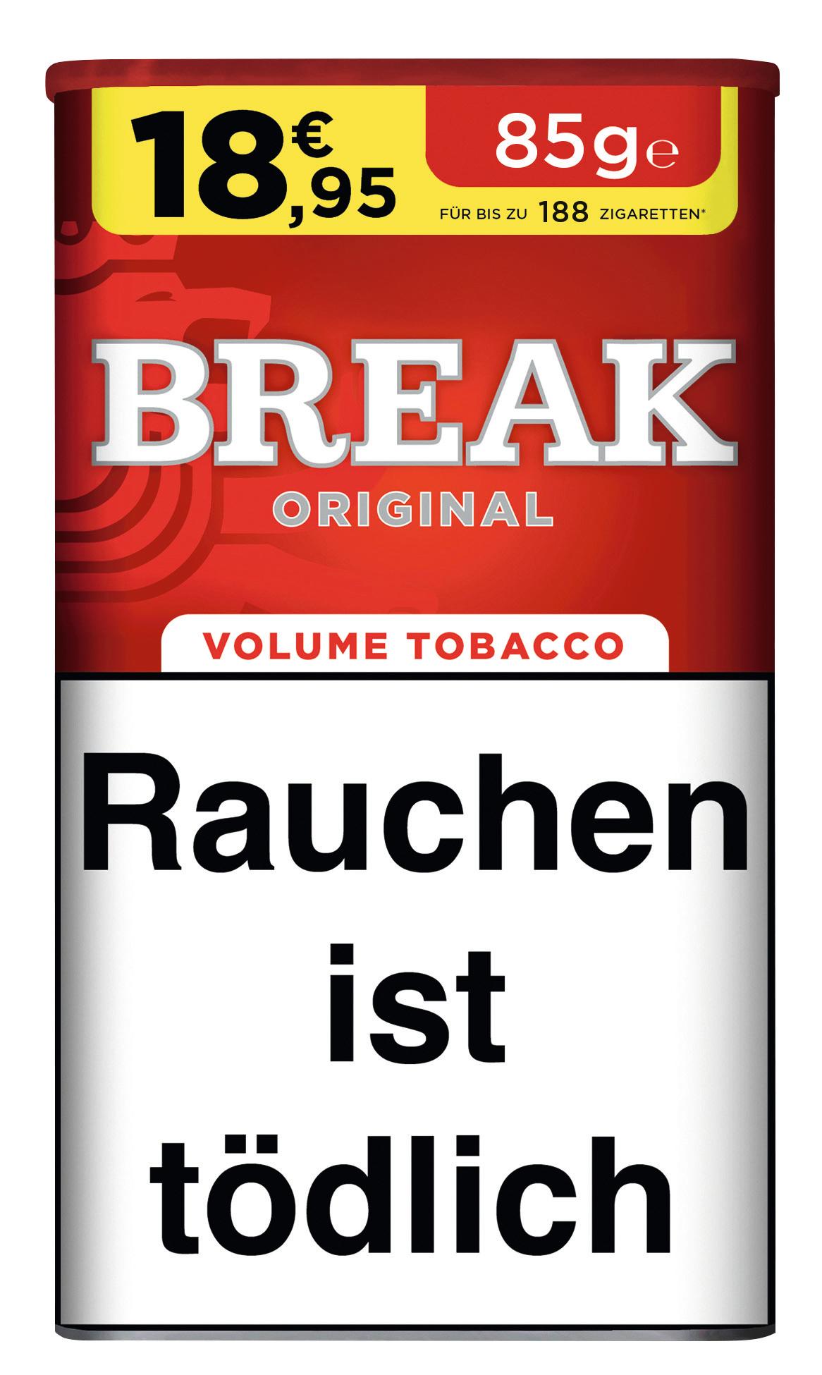 Break Volumentabak XXL 1 Dose 85 Gramm