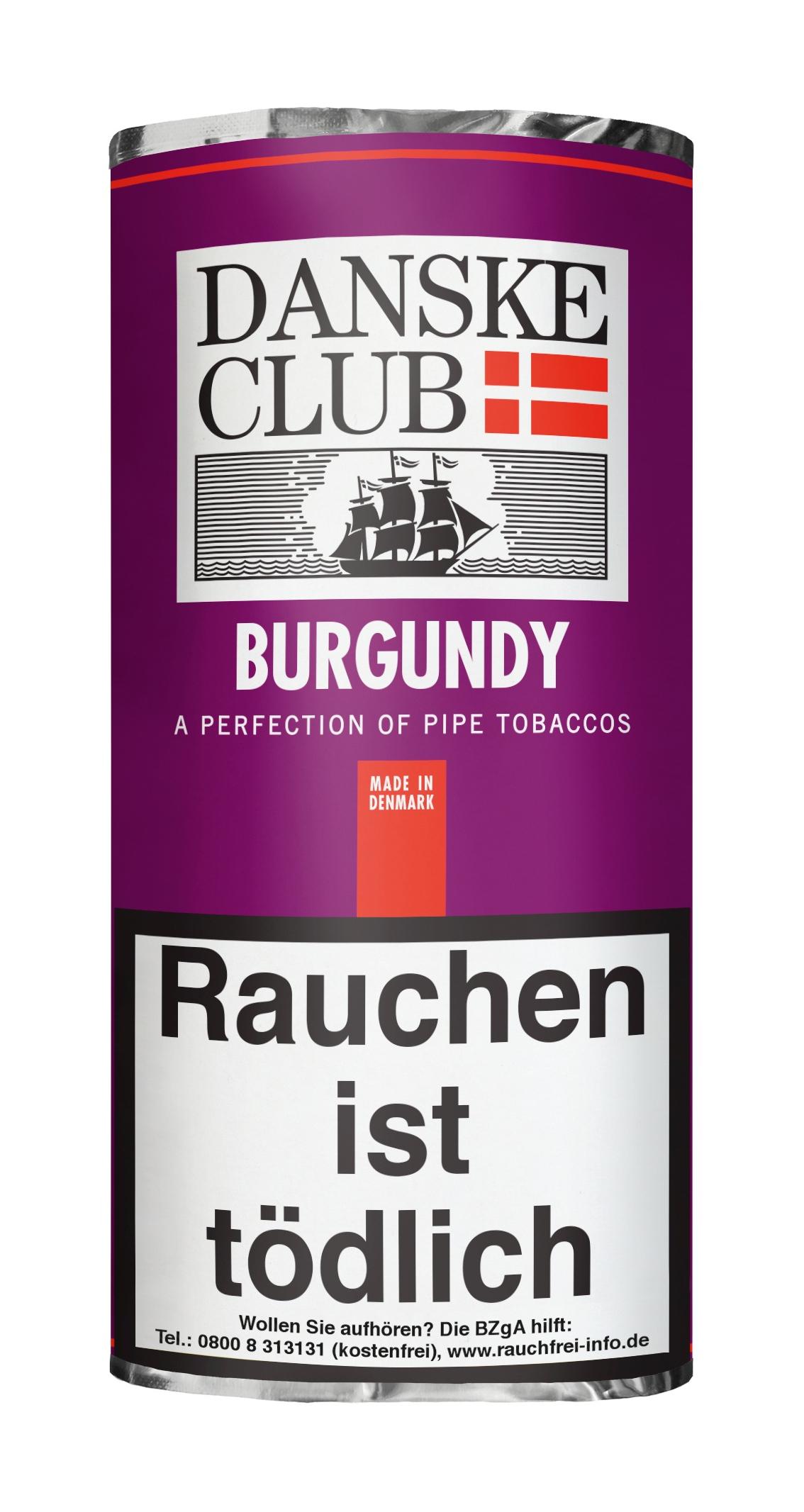 Danske Club Pfeifentabak Burgundy 1 Packung 50 Gramm