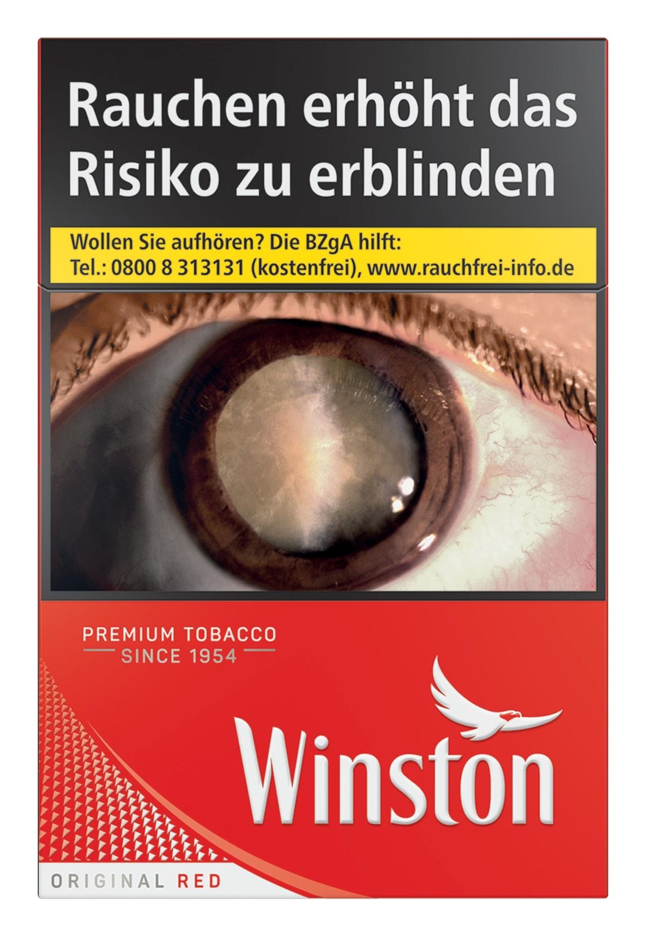 Winston Red Zigaretten L 1 Packung