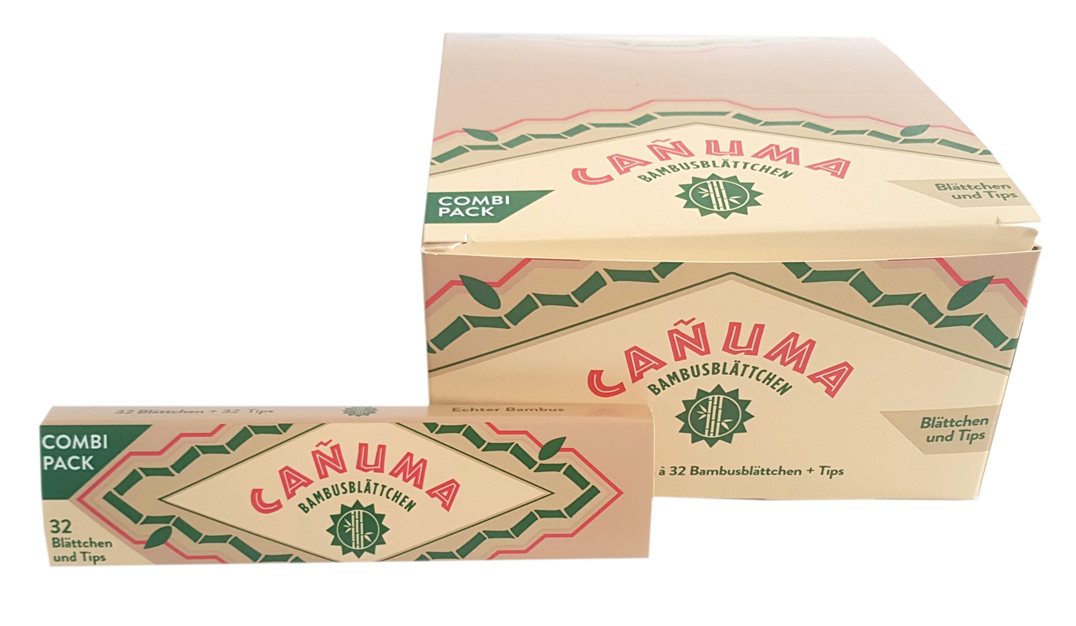 Canuma Kingsize Bambusblättchen + Tips 1 Packung