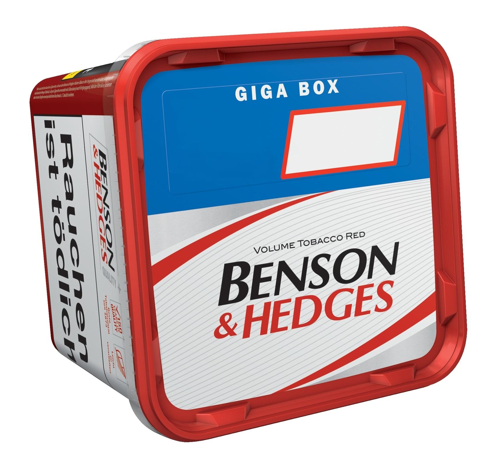 Benson & Hedges Volumentabak Red Giga Box  1 Packung