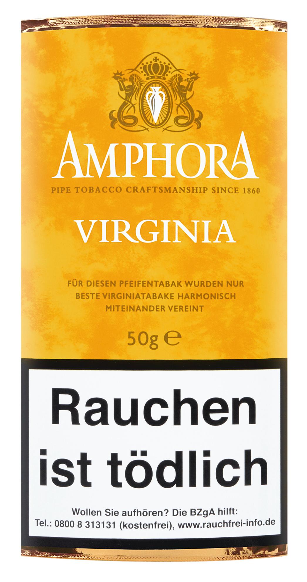 Amphora Virginia Pfeifentabak (gelb) 1 Packung
