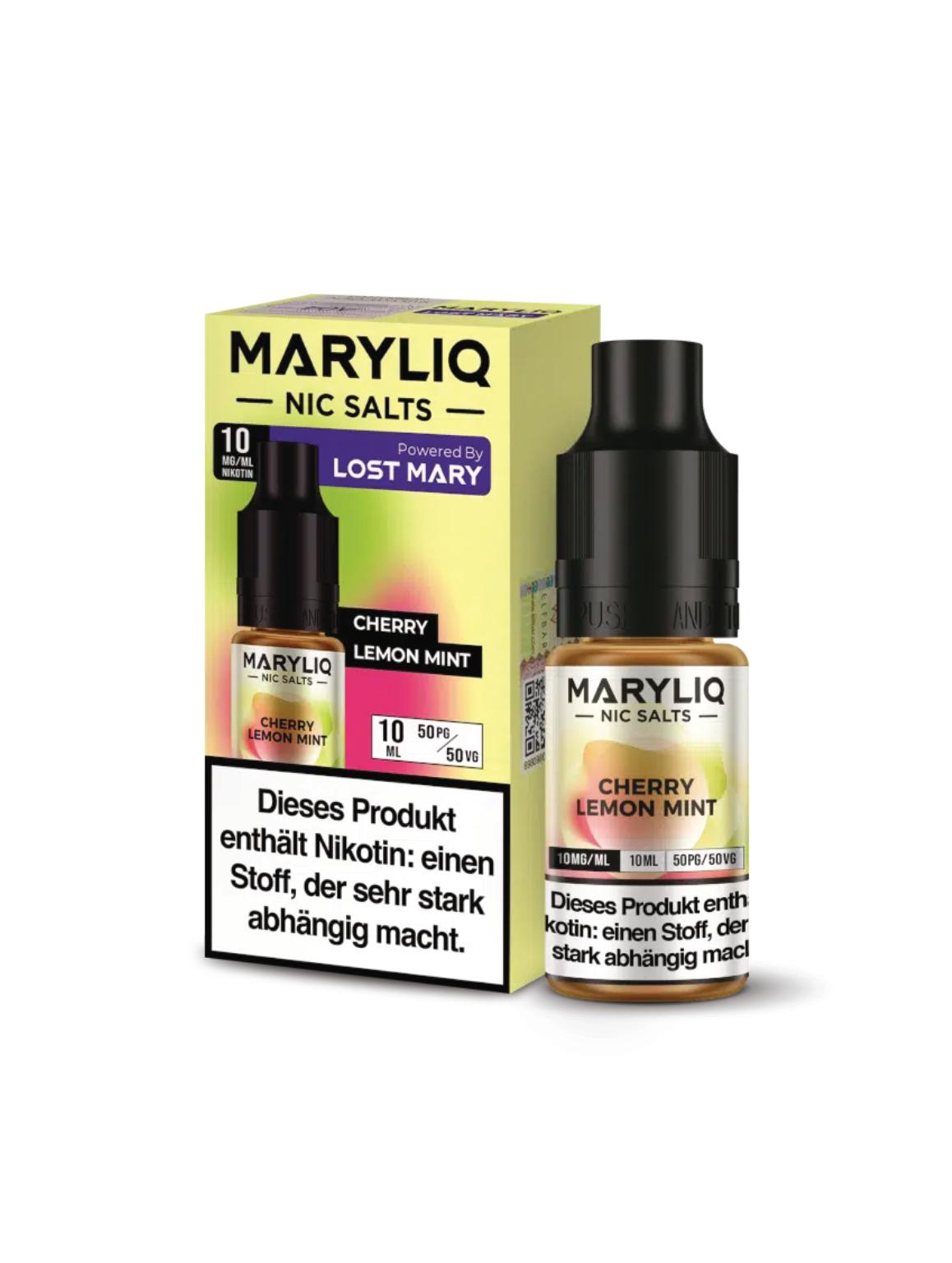 Maryliq Cherry Lemon Mint 10mg 1 Packung 1 Stück