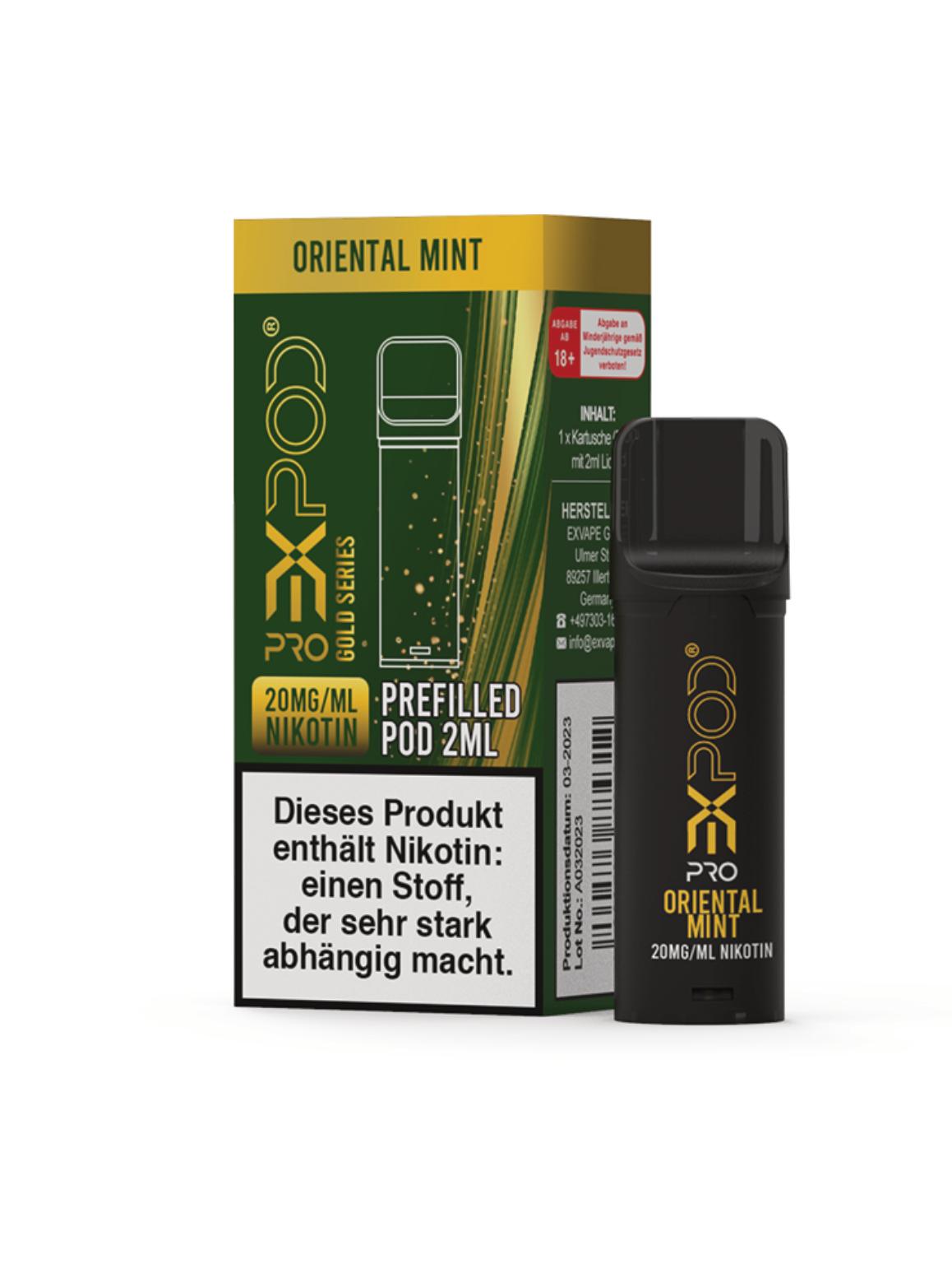 Expod Pro Pod Oriental Mint 20mg/ml 1 Packung 1 Stück