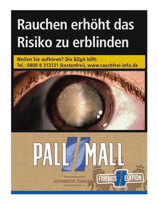 Pall Mall Authentic Blue Giga Pack 1 Stange 8x27 Stück