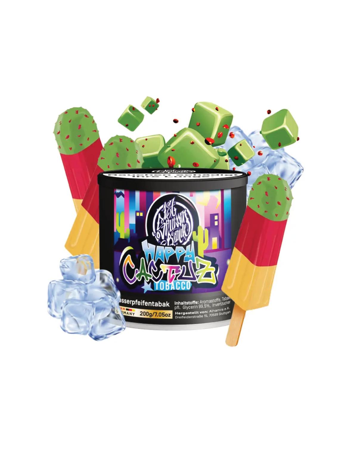 187 Straßenbande Happy Cactuz Shisha Tabak 1 Dose