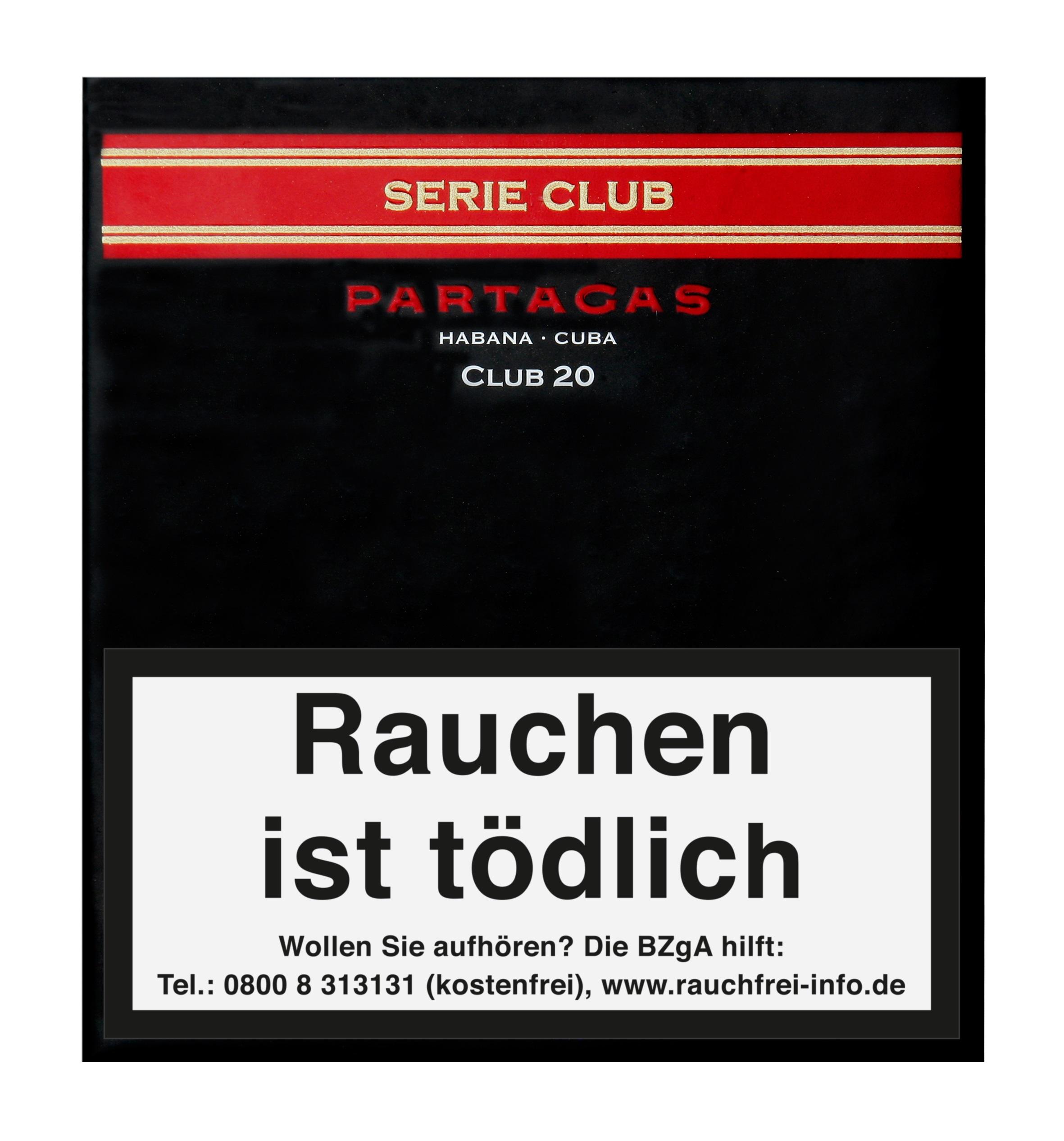 Partagas Serie Club Zigarillos  1 Packung 20 Stück