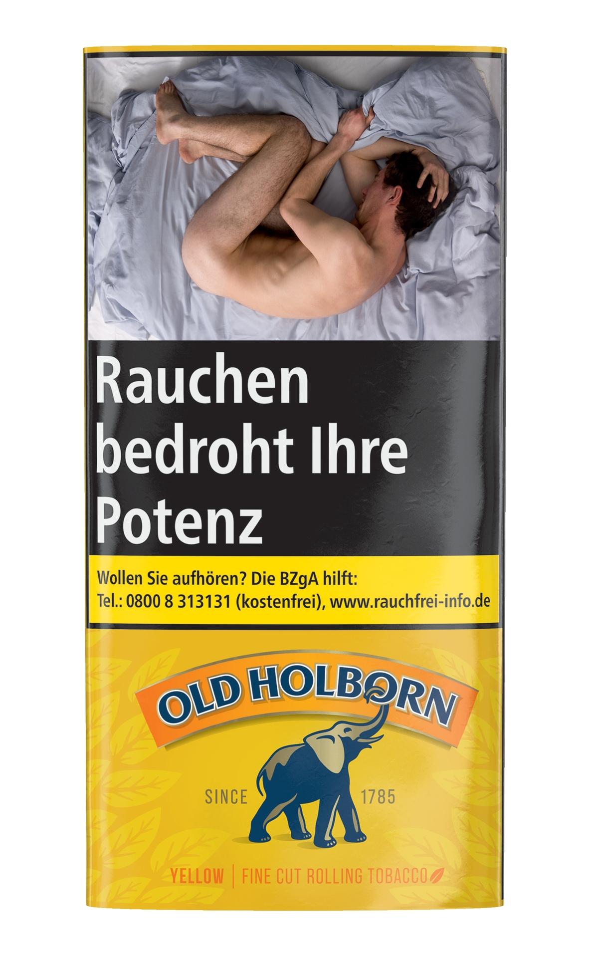 Old Holborn Yellow Zigarettentabak  1 Gebinde 10x30 Gramm