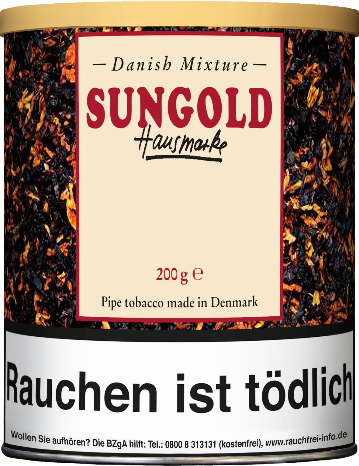 Danish Mixture Pfeifentabak Sungold 1 Dose 200 Gramm