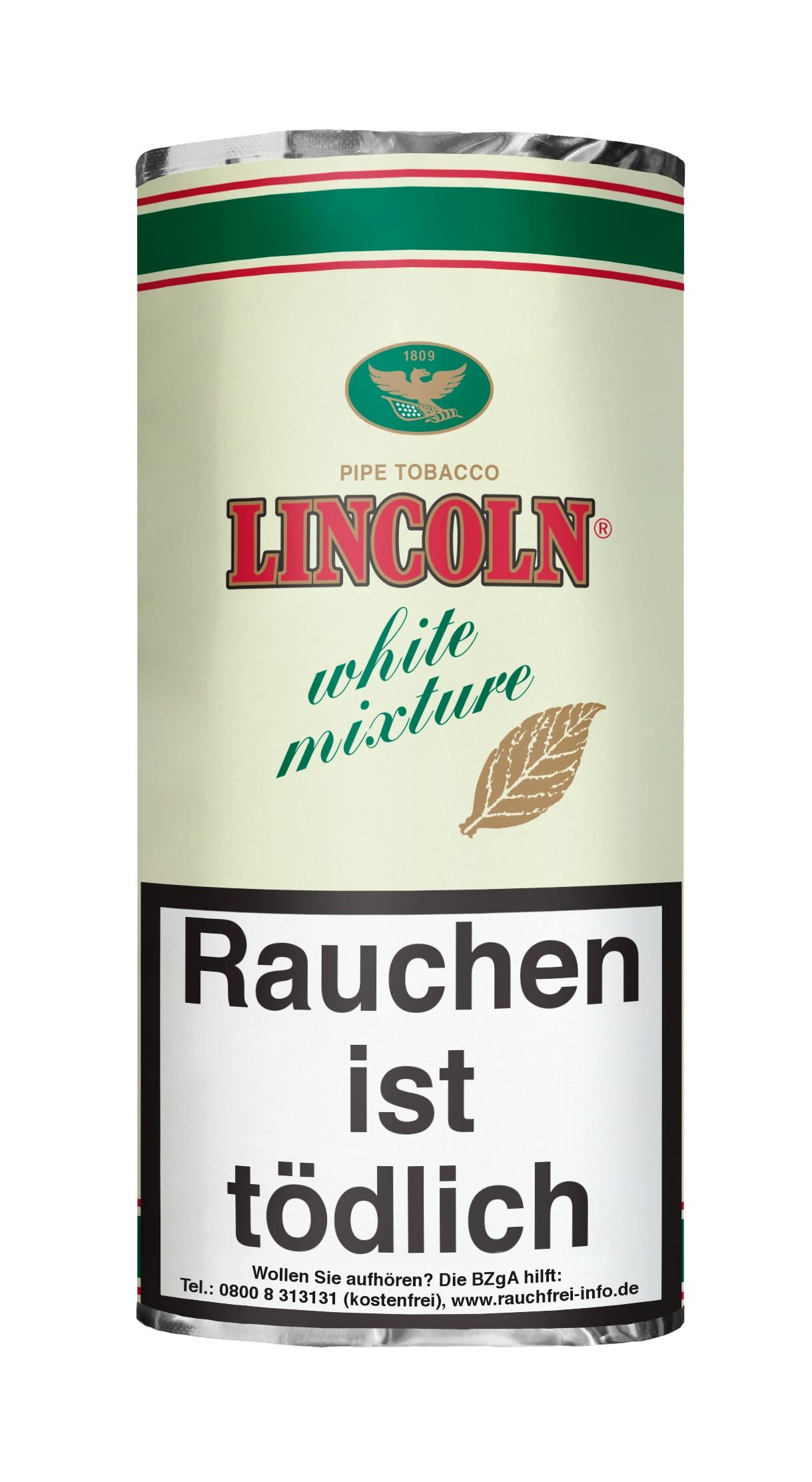 Lincoln Pfeifentabak White Mixture 1 Stange 5x50 Gramm