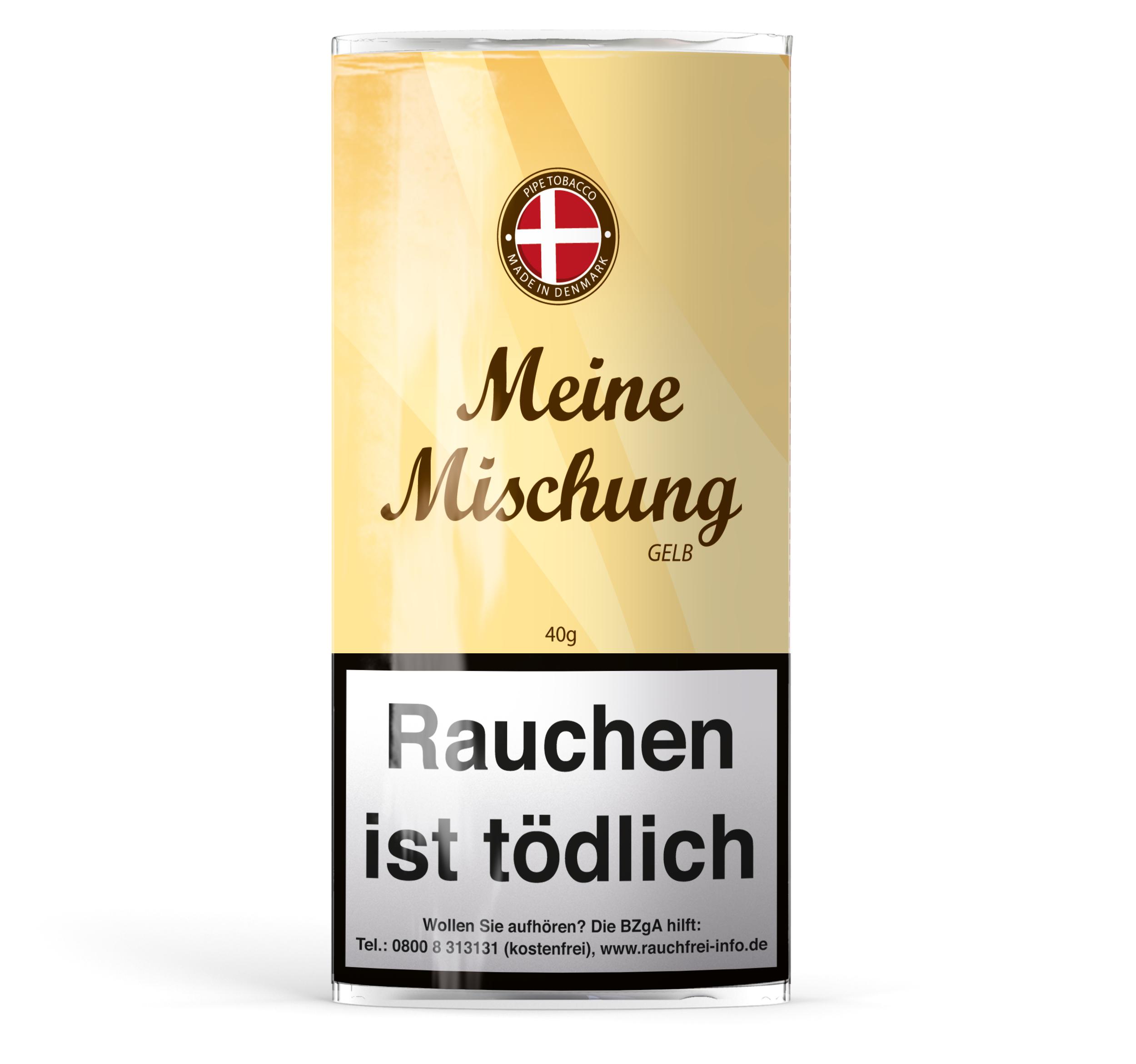 Meine Mischung Pfeifentabak Gelb 1 Packung