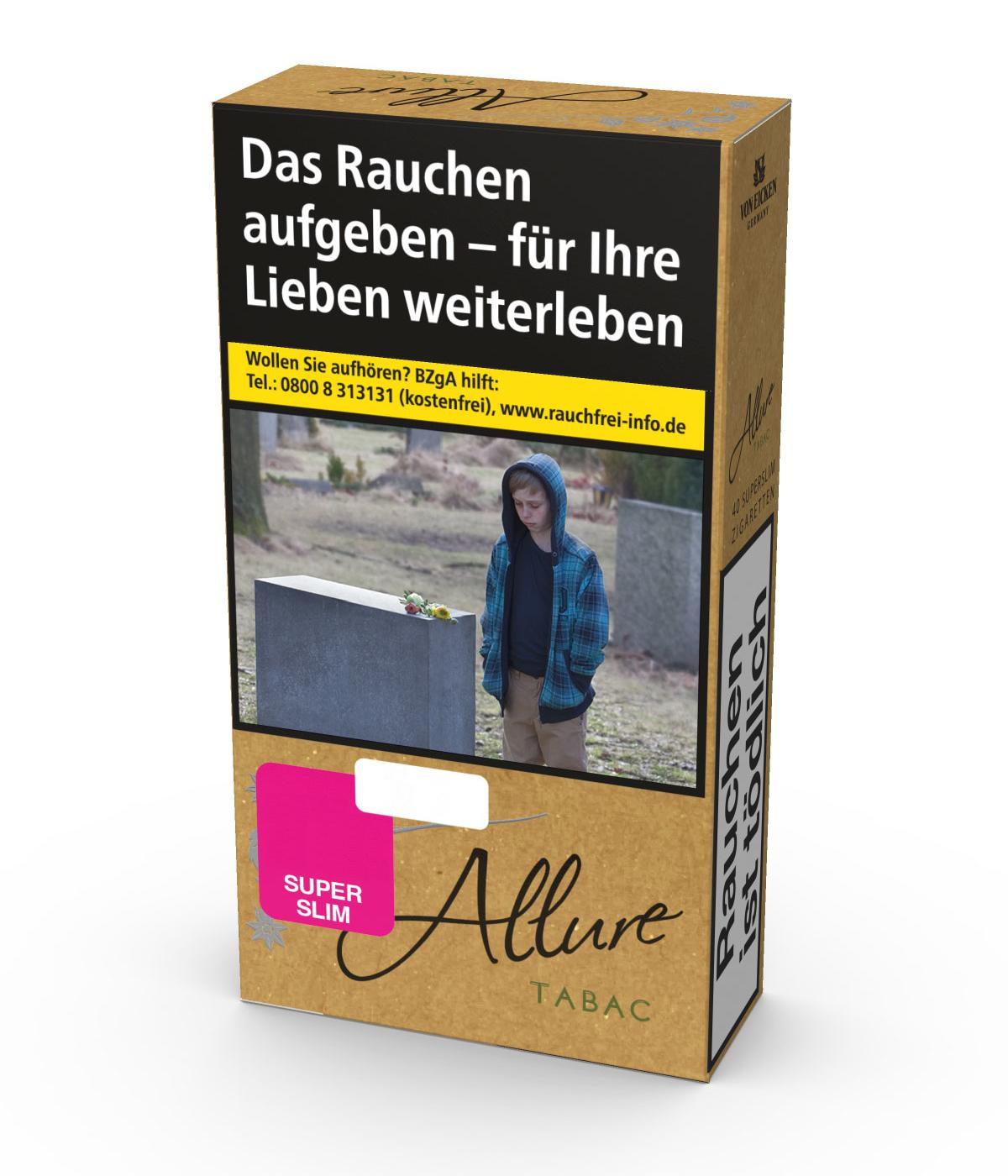 Allure Tabac Zigaretten Super Slim 1 Stange